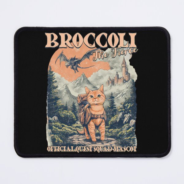 Item preview, Broccoli The Fierce Quest Squad Fourth Wing Inspired designed and sold by Harner Subhan.