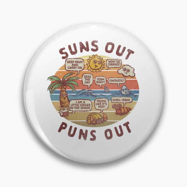Item preview, Suns Out Puns Out Summer Beach Jokes designed and sold by RustinGalici.