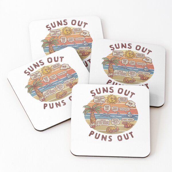 Item preview, Suns Out Puns Out Summer Beach Jokes designed and sold by RustinGalici.