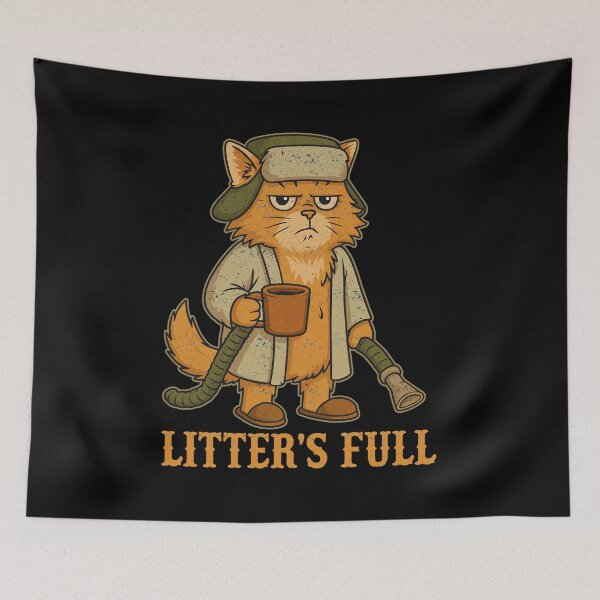 Item preview, Funny Grumpy Cat Litter Box Humor  designed and sold by Barthonze.