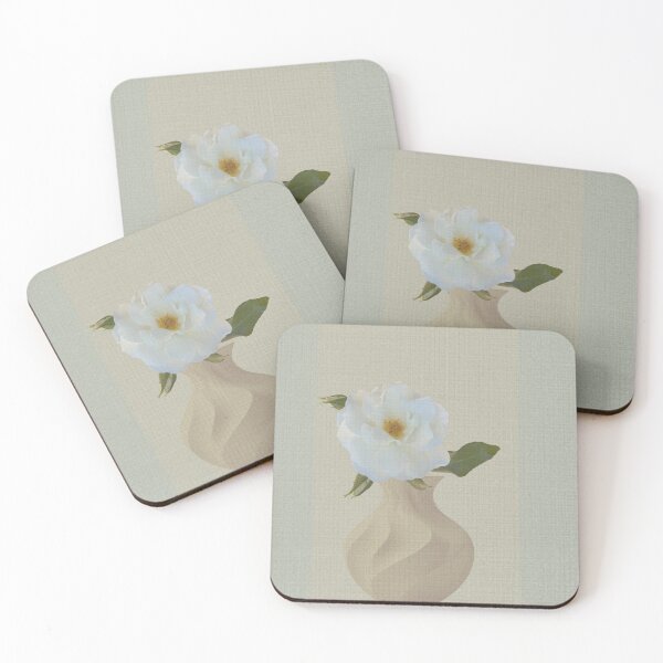 Item preview, White poppy still life designed and sold by RhoQA.