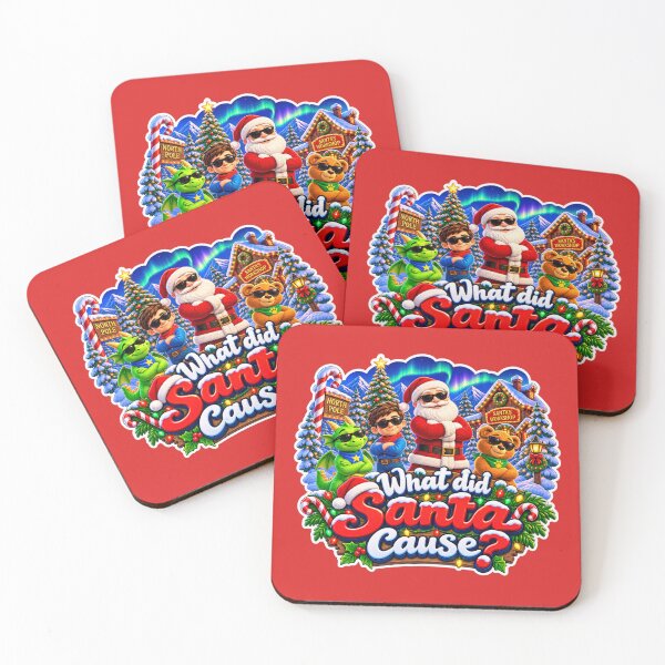 Item preview, What did Santa Cause?  designed and sold by TheFatherOfArt.