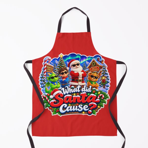 Item preview, What did Santa Cause?  designed and sold by TheFatherOfArt.