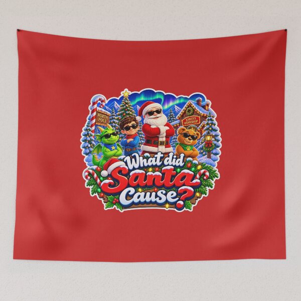 Item preview, What did Santa Cause?  designed and sold by TheFatherOfArt.