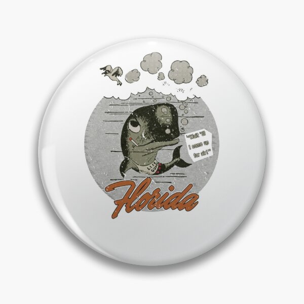 Item preview, Florida Vintage Distressed Dolphin Lifeguard Art designed and sold by RustinGalici.