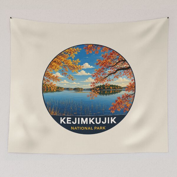 Item preview, Kejimkujik National Park Canada – Vintage Wilderness Adventure designed and sold by Gideon Emmerich.