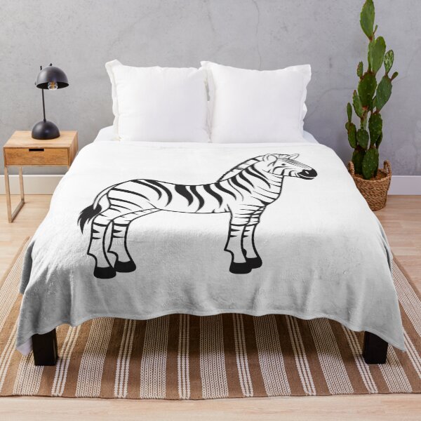 Item preview, Zebra Friendly 1 Line Art Gift designed and sold by OneLine Studio.