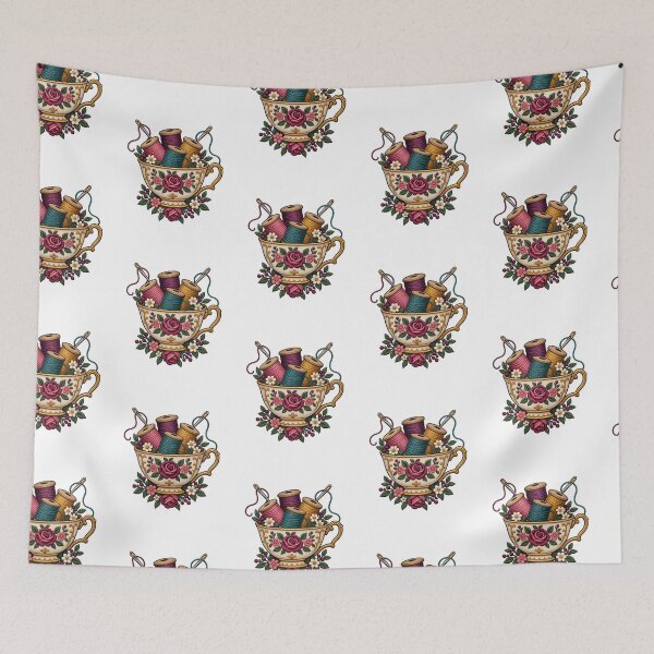 Item preview, Cozy Needlepoint Hobby Tools & Thread Art designed and sold by Georain.
