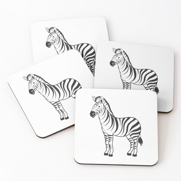 Item preview, Cebra Amistosa Regalo 2 Line Art designed and sold by OneLine Studio.