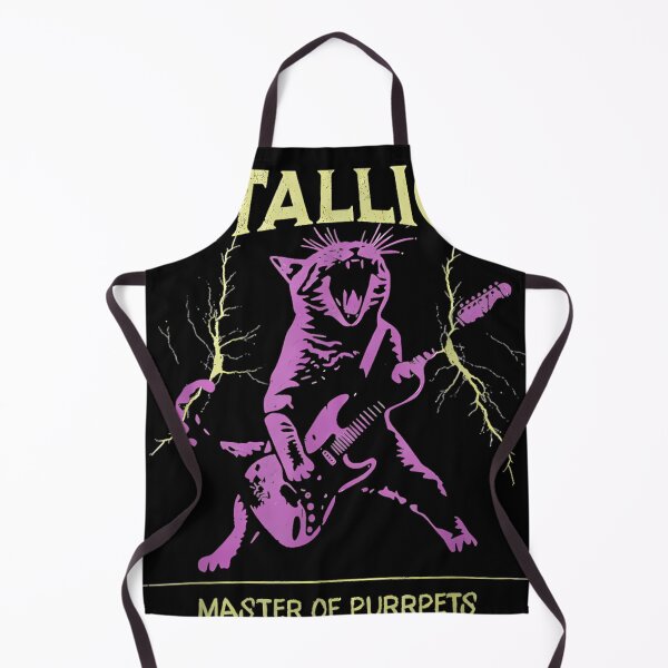 Item preview,  Metallicat Master Of Purrpets Cat Metal Music Lover Pun designed and sold by thechamppainter.