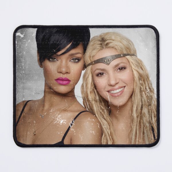 Item preview, Rihanna and Shakira Vintage Portrait designed and sold by Altaf Aji.