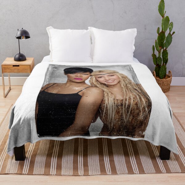 Item preview, Rihanna and Shakira Vintage Portrait designed and sold by Altaf Aji.