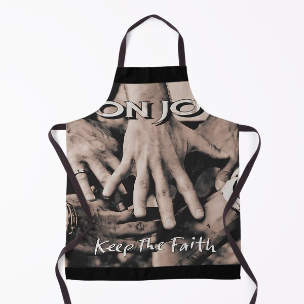 Item preview, Bons Jovis Keep The Faith Rock Music designed and sold by thechamppainter.