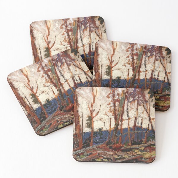 Item preview, Burnt country evening sketch for burnt land 1914 designed and sold by VeilOfPigments.