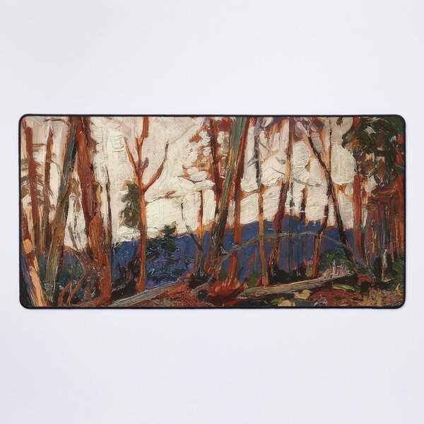 Item preview, Burnt country evening sketch for burnt land 1914 designed and sold by VeilOfPigments.