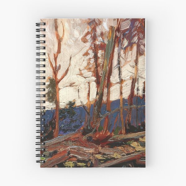 Item preview, Burnt country evening sketch for burnt land 1914 designed and sold by VeilOfPigments.