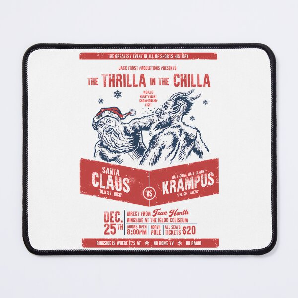 Item preview, Santa Claus Vs Krampus The Thrilla In The Chilla designed and sold by GuessNexted.