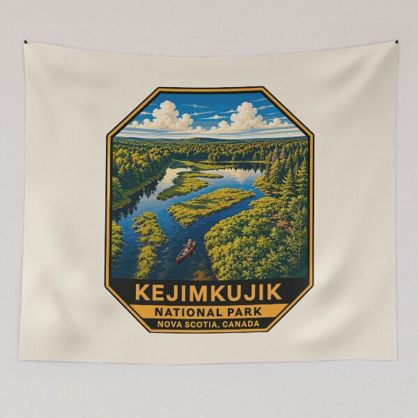 Item preview, Kejimkujik National Park Canada – Vintage Wilderness Adventure designed and sold by Gideon Emmerich.