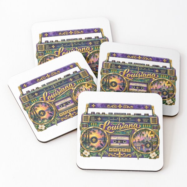Item preview, Louisiana Gen X Boom Box designed and sold by Whimspired By Paxx.