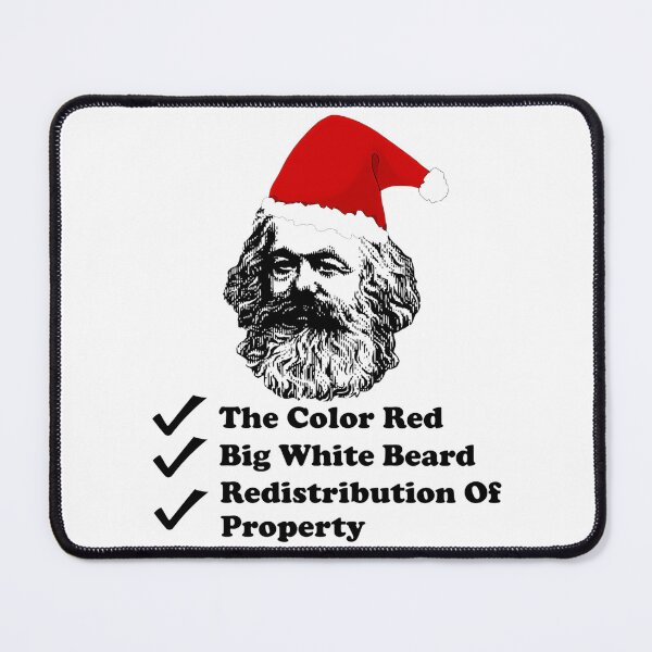 Item preview, Santa Marx - Karl Marx Christmas Philosophy Economics Socialism Communism designed and sold by GuessNexted.