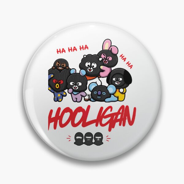 Item preview, Bts Hooligan Mascot Graphic Tee Bt21 Kpop Shirt Funny Army Fan Art Merch Comfort Colors  designed and sold by Harner Subhan.