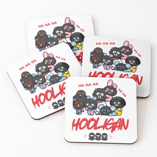 Item preview, Bts Hooligan Mascot Graphic Tee Bt21 Kpop Shirt Funny Army Fan Art Merch Comfort Colors  designed and sold by Harner Subhan.