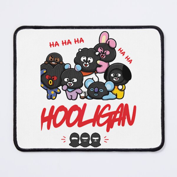 Item preview, Bts Hooligan Mascot Graphic Tee Bt21 Kpop Shirt Funny Army Fan Art Merch Comfort Colors designed and sold by Harner Subhan.
