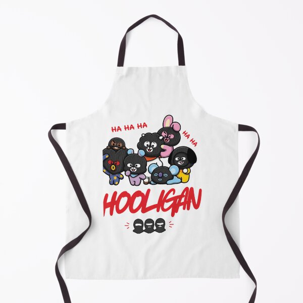 Aperçu de l'œuvre T-shirt graphique BTS Hooligan Mascot BT21 Kpop, amusant, fan art, Comfort Colors créée et vendue par Harner Subhan.