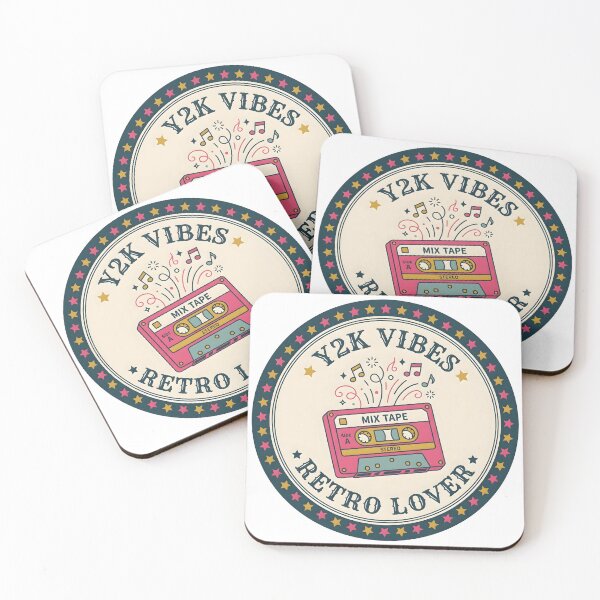 Item preview, Y2K Vibes Retro Lover Mixtape Badge designed and sold by Herodestroyer.
