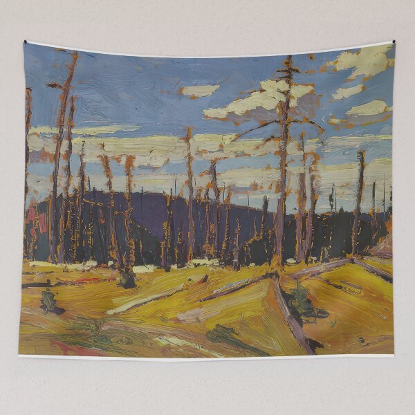 Item preview, Burnt over forest 1916 designed and sold by VeilOfPigments.