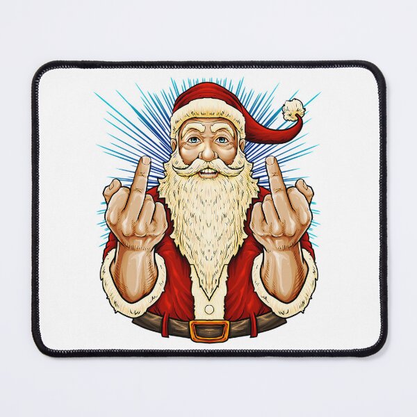 Artikelvorschau, Santa Mittelfinger-Spucke entworfen und verkauft von GuessNexted.