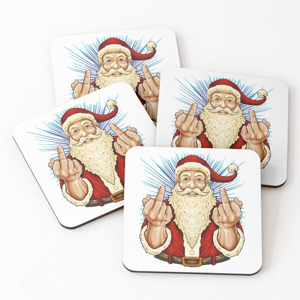 Artikelvorschau, Santa Mittelfinger-Spucke entworfen und verkauft von GuessNexted.