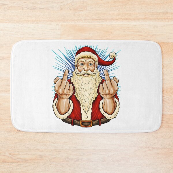 Item preview, Santa Middle Finger Flip Off designed and sold by GuessNexted.