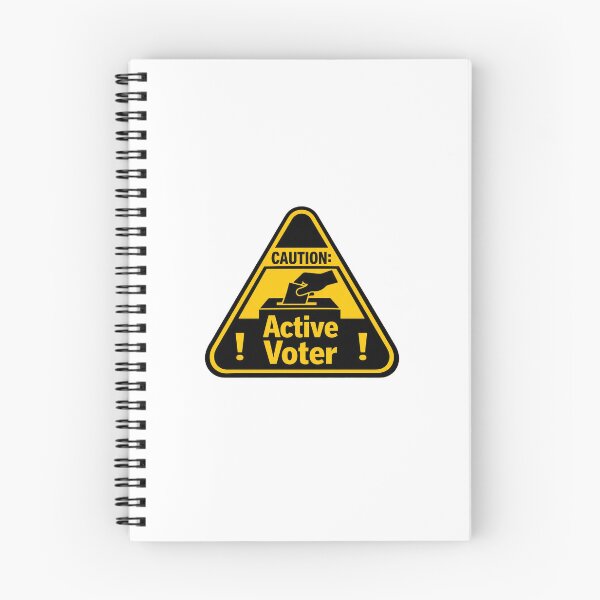 Item preview, Active voter, one election at a time designed and sold by Feeling & thoughts.