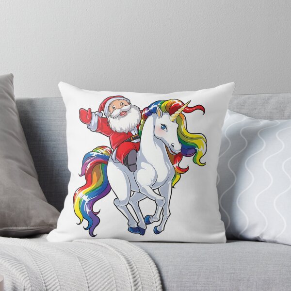 Item preview, Santa Riding Unicorn T Shirt Christmas Gifts Rainbow Space Xmas designed and sold by GuessNexted.
