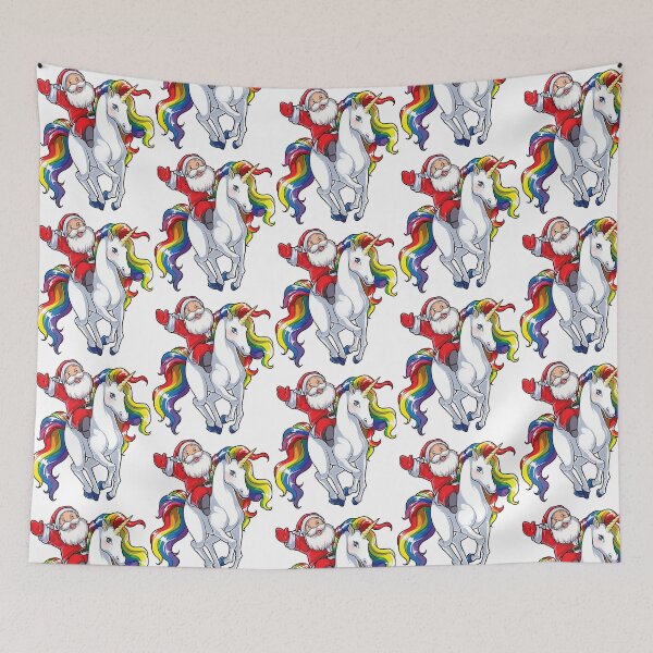 Item preview, Santa Riding Unicorn T Shirt Christmas Gifts Rainbow Space Xmas designed and sold by GuessNexted.