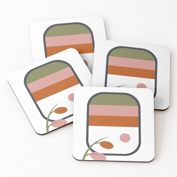 Item preview, Abstract Sunset Window – Minimal Modern Botanical Art designed and sold by meghnad.