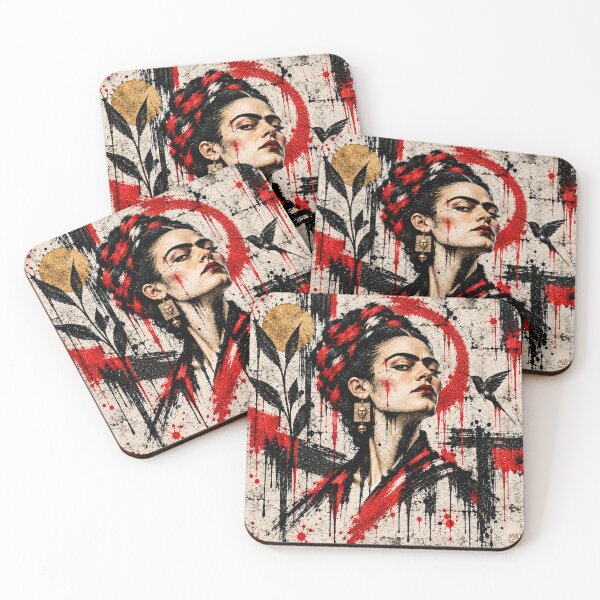 Item preview, Frida Kahlo Graffiti Portrait designed and sold by Qenlo.