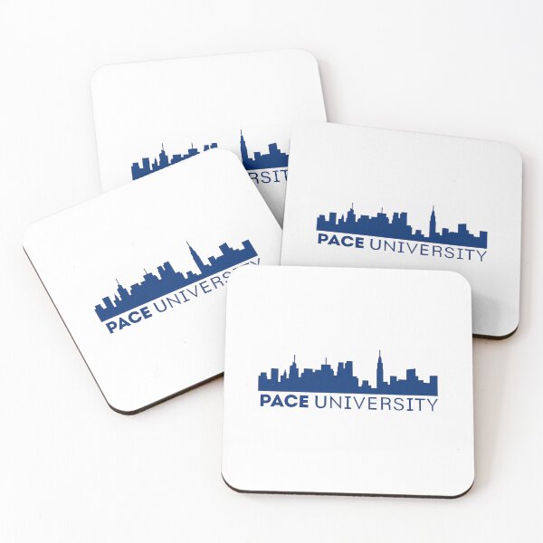 Item preview, Pace University Nyc Skyline Sticker - Where Education Meets The Big Apple designed and sold by vntgxprss.