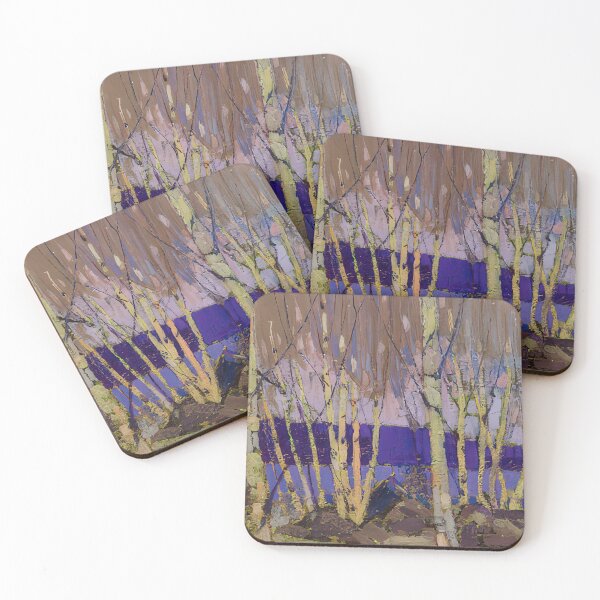 Item preview, Evening canoe lake 1916 designed and sold by VeilOfPigments.