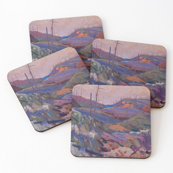 Item preview, Fire swept hills 1915 designed and sold by VeilOfPigments.