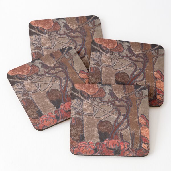 Item preview, Forest undergrowth i 1916 designed and sold by VeilOfPigments.