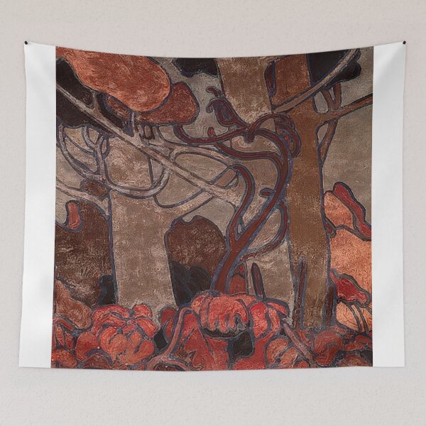 Item preview, Forest undergrowth i 1916 designed and sold by VeilOfPigments.