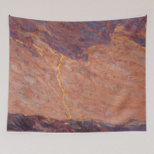 Item preview, Lightning canoe lake 1915 designed and sold by VeilOfPigments.