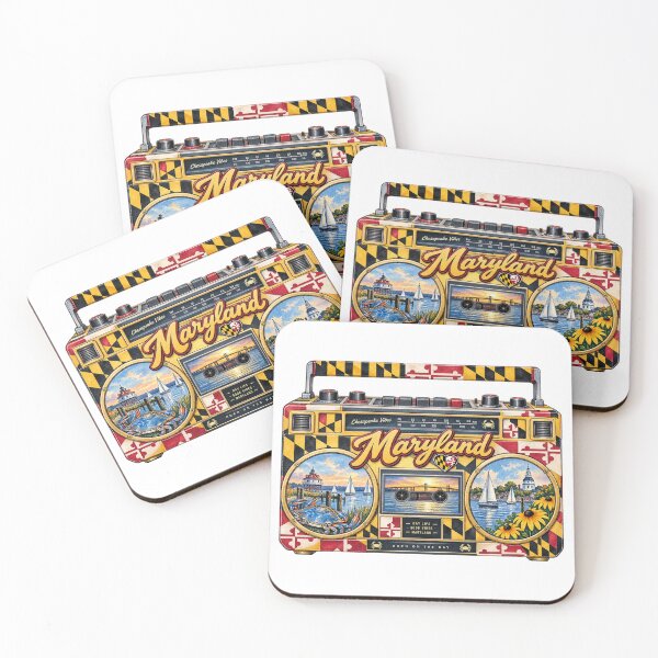 Item preview, Maryland Gen X Boom Box designed and sold by Whimspired By Paxx.
