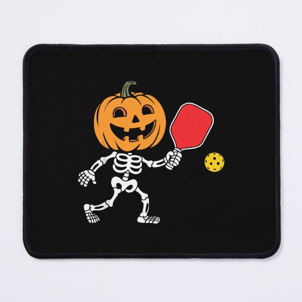 Item preview, Spooky Dink Pumpkin Head Skeleton Pickleball Spooky designed and sold by ZariahNey.