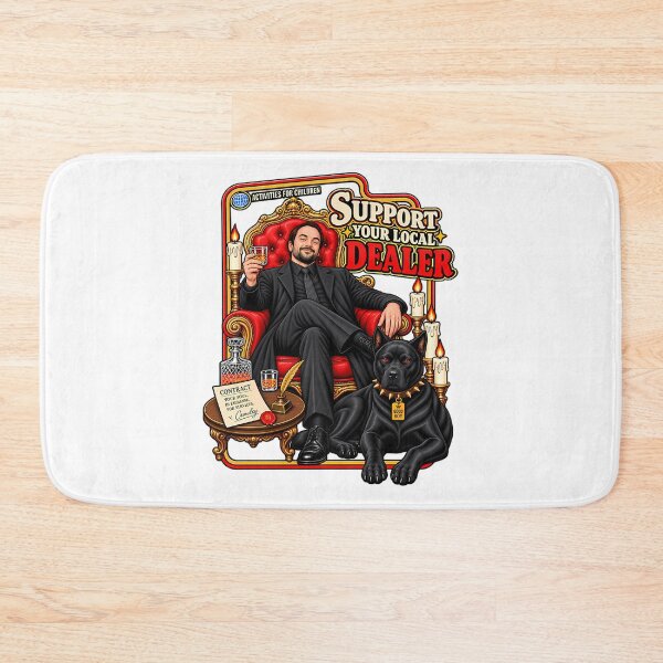 Item preview, Crowley Supernatural Support Your Local Dealer Spn Lover Fandom designed and sold by Harner Subhan.