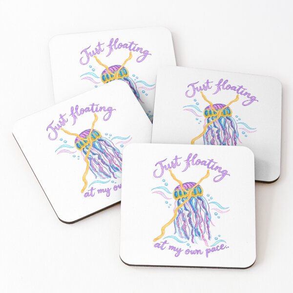 Item preview, Just Floating Jellyfish – Kintsugi Ocean Art designed and sold by newsuept25.art.