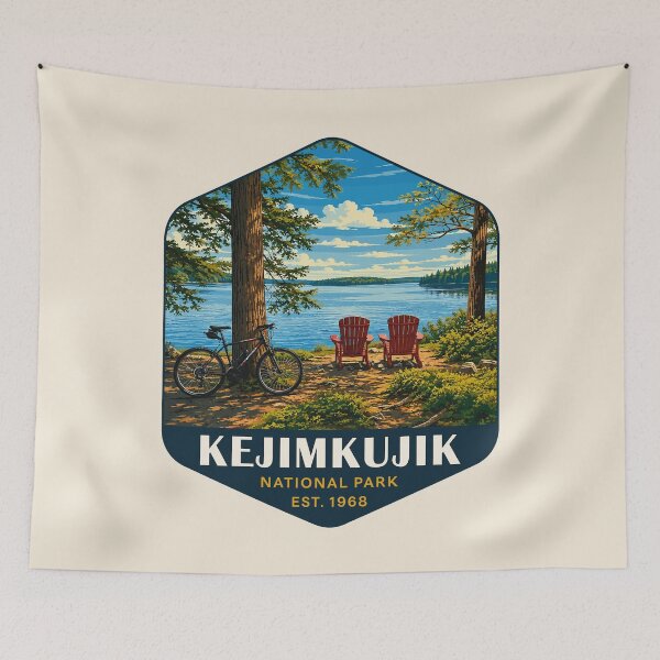 Item preview, Kejimkujik National Park Canada – Vintage Wilderness Adventure designed and sold by Gideon Emmerich.