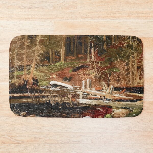 Item preview, Old lumber dam algonquin park 1912 designed and sold by VeilOfPigments.